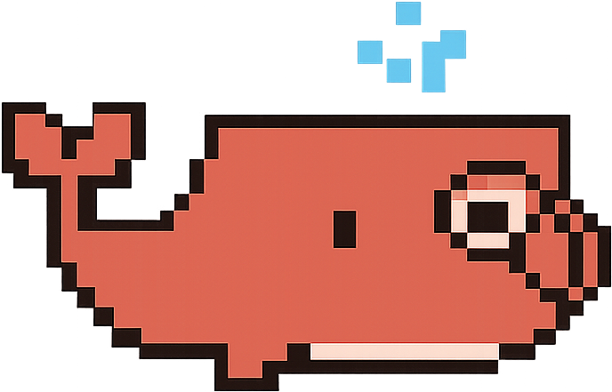 Whaly — the Claudeck mascot